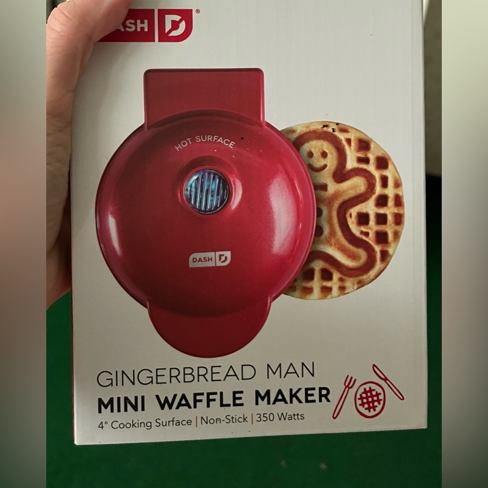 Brand new dash waffle maker